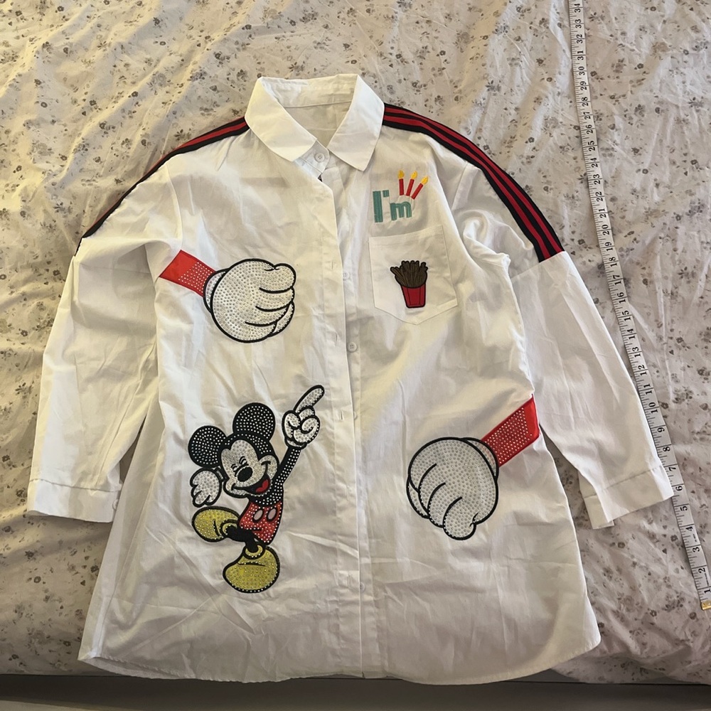 Extra large women’s white blouse